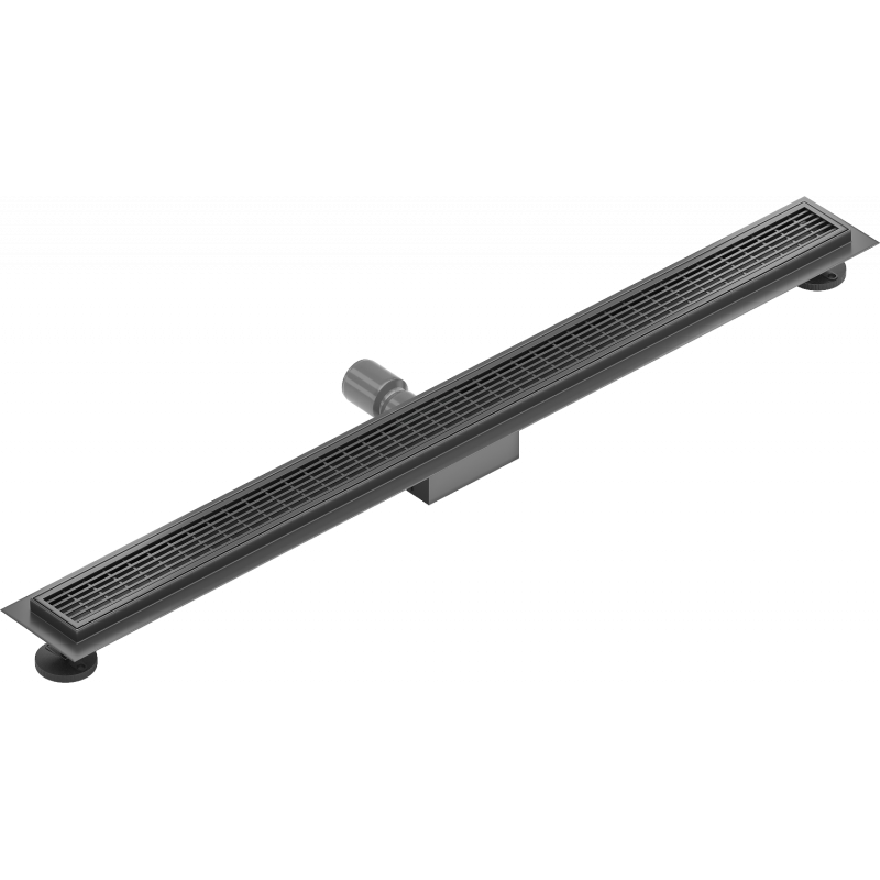 Mexen Flat M33 vonalmenti lefolyó 90 cm, fekete - 1733090-15