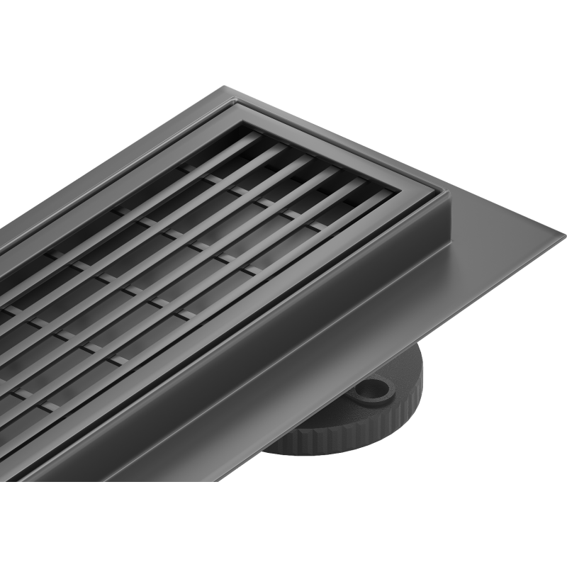 Mexen Flat M33 vonalelvezetés 100 cm, fekete - 1733100-15