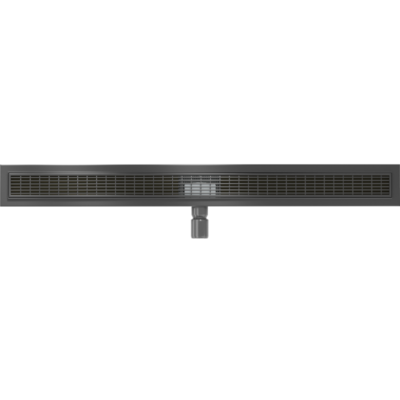 Mexen Flat M33 vonalmenti lefolyó 100 cm, fekete - 1733100-15