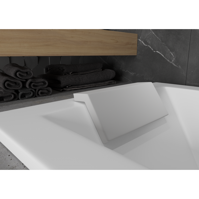 Mexen M09 tetieră pentru cadă, alb - 55009-00