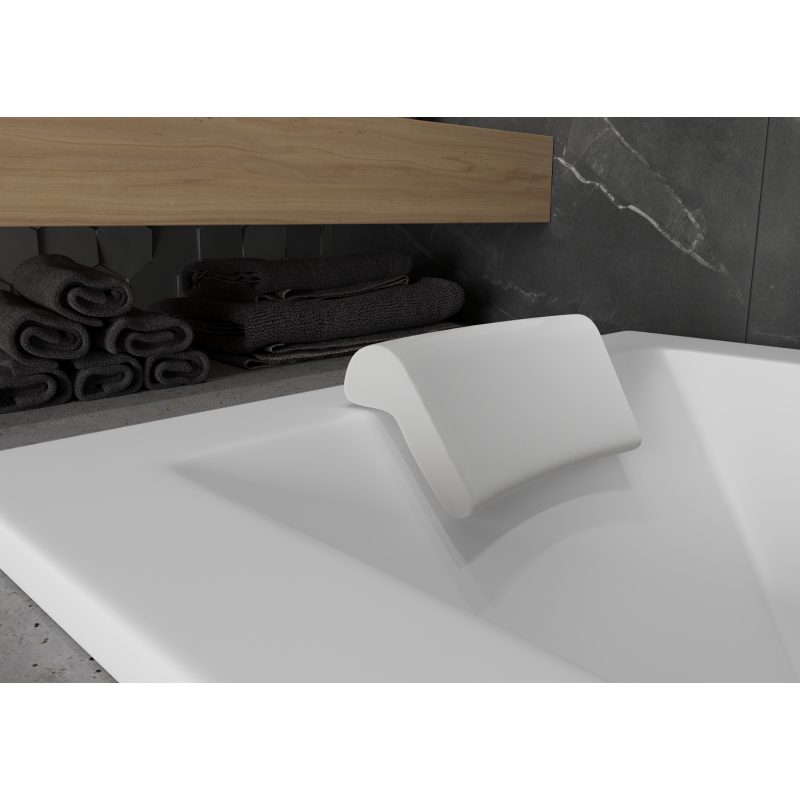 Mexen M10 tetieră pentru cadă, alb - 55010-00