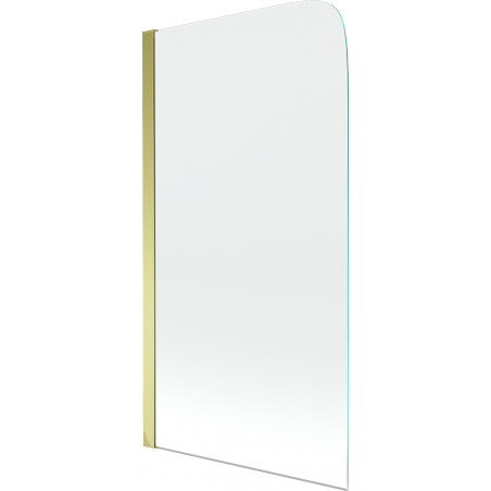 Mexen Felix paravan de baie cu 1 canat 70 x 140 cm, transparent, auriu - 890-070-001-50-00