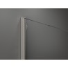 Mexen Kioto Walk-in zuhanyfal 120 x 100 cm, átlátszó, csiszolt nikkel - 800-120-202-97-00-100
