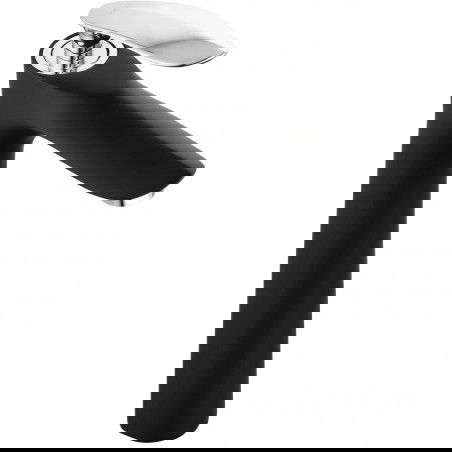 Mexen Lily magas mosdócsaptelep, fekete/króm - 73610-17