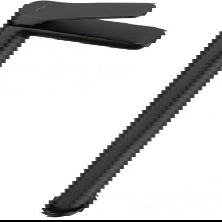 Mexen Largo baterie de chiuvetă înaltă, neagră - 73710-70