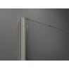 Mexen Kioto perete prăjitor Walk-in 150 x 75 cm, transparent, nichel periat - 800-150-202-97-00-075