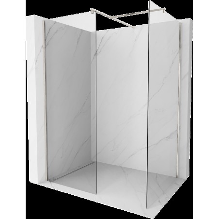 Mexen Kioto perete Walk-in 170 x 85 cm, transparent, nichel periat - 800-170-202-97-00-085