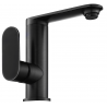 Mexen Milo baterie de lavoar cu mâner lateral, negru - 71305-70