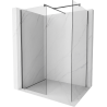 Mexen Kioto perete de duș Walk-in 135 x 80 cm, transparent, gri pistol finisat - 800-135-202-66-00-080