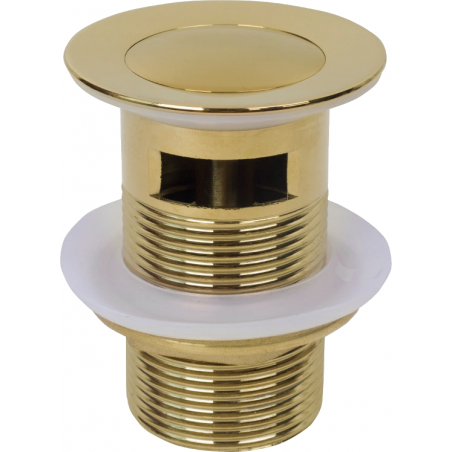 Mexen dop mic-click mic rotund cu preaplin, auriu - 79925-50