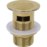 Mexen dop klik-klak mic, rotund cu preaplin, auriu - 79925-50