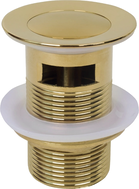 Mexen dop mic-click mic rotund cu preaplin, auriu - 79925-50