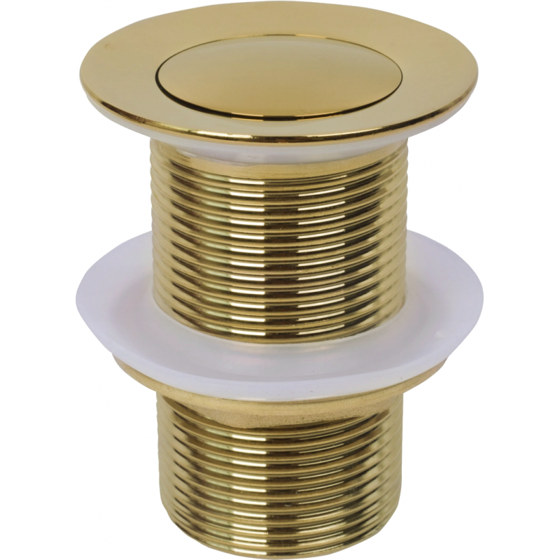 Mexen briquetă clic-clac mică rotundă, aurie - 79915-50