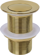 Mexen briquetă clic-clac mică rotundă, aurie - 79915-50