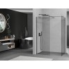 Mexen Kioto Walk-in zuhanyfal 145 x 80 cm, áttetsző, gun metal - 800-145-202-95-00-080