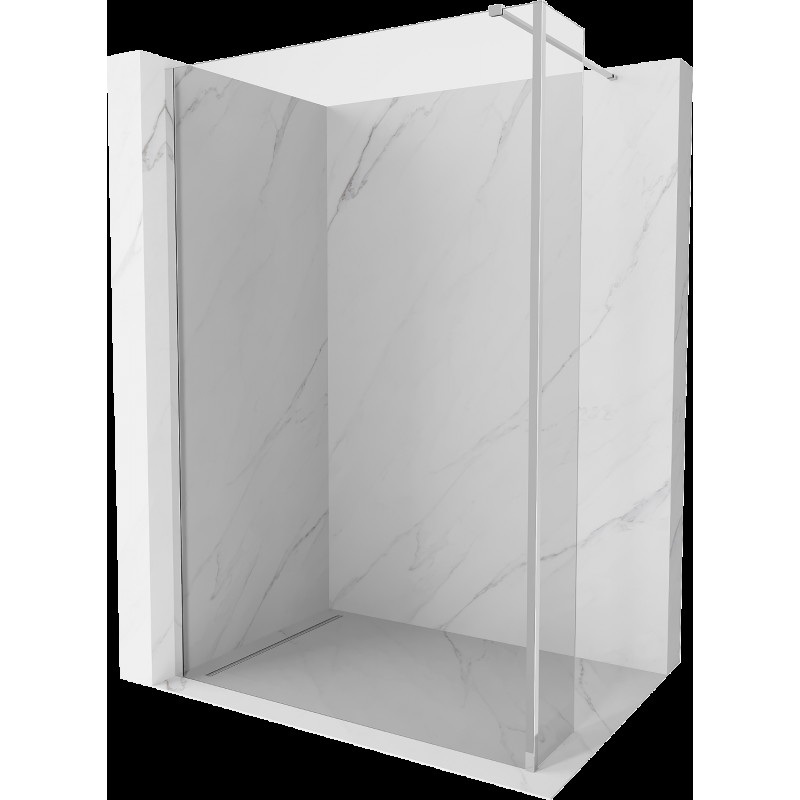 Mexen Kioto paravan de duş Walk-in 110 x 30 cm, transparent, crom - 800-110-212-01-00-030