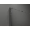 Mexen Kioto perete cabina de duş Walk-in 170 x 70 cm, transparent, gun metal - 800-170-202-95-00-070