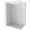 Mexen Kioto panou de duș Walk-in 120 x 30 cm, transparent, alb - 800-120-212-20-00-030