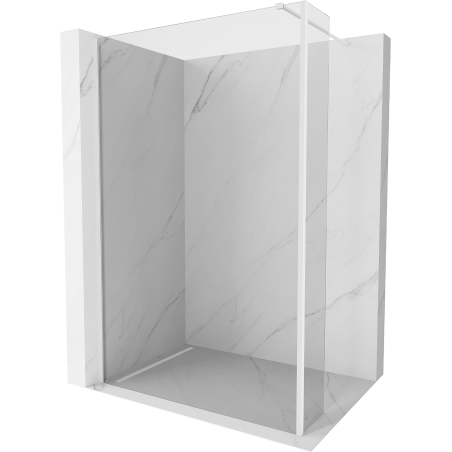 Mexen Kioto panou de duș Walk-in 150 x 40 cm, transparent, alb - 800-150-212-20-00-040