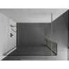 Mexen Kioto Perete de duș Walk-in 180 x 30 cm, transparent, auriu periat - 800-180-212-55-00-030
