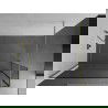 Mexen Kioto Walk-in zuhanyfal 135 x 40 cm,átlátszó, arany csiszolt - 800-135-212-55-00-040