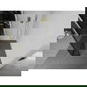 Mexen Kioto Walk-in zuhanyfal 140 x 30 cm, fekete minta, arany szálcsiszolt - 800-140-212-55-70-030
