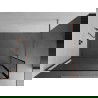 Mexen Kioto perete de dus Walk-in 110 x 40 cm, model negru, aur roz - 800-110-212-60-70-040