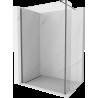 Mexen Kioto perete de duș Walk-in 145 x 30 cm, transparent, gri armat - 800-145-212-66-00-030