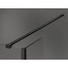Mexen Kioto pereți de duș Walk-in 120 x 40 cm, model negru, negru - 800-120-212-70-70-040