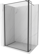 Mexen Kioto perete duș Walk-in 90 x 30 cm, model negru, negru - 800-090-212-70-70-030
