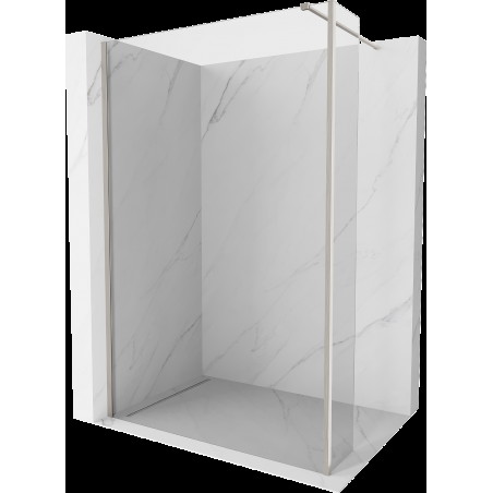 Mexen Kioto panou de duș Walk-in 105 x 30 cm, transparent, nichel periat - 800-105-212-97-00-030