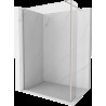 Mexen Kioto panou duș Walk-in 115 x 40 cm, transparent, nichel periat - 800-115-212-97-00-040