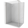 Mexen Kioto perete pentru duș Walk-in 130 x 40 cm, transparent, nichel periat - 800-130-212-97-00-040