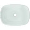 Mexen Araks 54 x 39 cm-es üveg mosdókagyló, fehér - 24155430