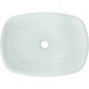 Mexen Araks lavoar din sticlă deasupra blatului 54 x 39 cm, alb - 24155430