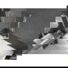 Mexen Next L panou de cadă, 1-canat, 50 x 150 cm, transparent, alb - 895-050-000-03-00-20