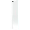 Mexen Next L paravan cadă 1-panou 50 x 150 cm, transparent, gri armă periat - 895-050-000-03-00-66