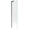Mexen Next L paravan cadă 1-canat 50 x 150 cm, transparent, negru - 895-050-000-03-00-70
