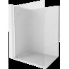 Mexen Kioto L panel de duș Walk-in 70 x 200 cm, transparent, alb - 800-070-103-20-09