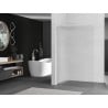 Mexen Kioto L zuhanyfal Walk-in 70 x 200 cm, áttetsző, fehér - 800-070-103-20-09