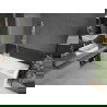 Mexen Next L paravan de baie cu 1 canat 50 x 150 cm, mat, alb - 895-050-000-03-30-20