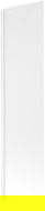 Mexen Next L paravan de baie cu 1 canat 50 x 150 cm, mat, alb - 895-050-000-03-30-20