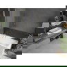 Mexen Next L paravan de cadă 1-fluture 50 x 150 cm, înghețat, auriu periat - 895-050-000-03-30-55