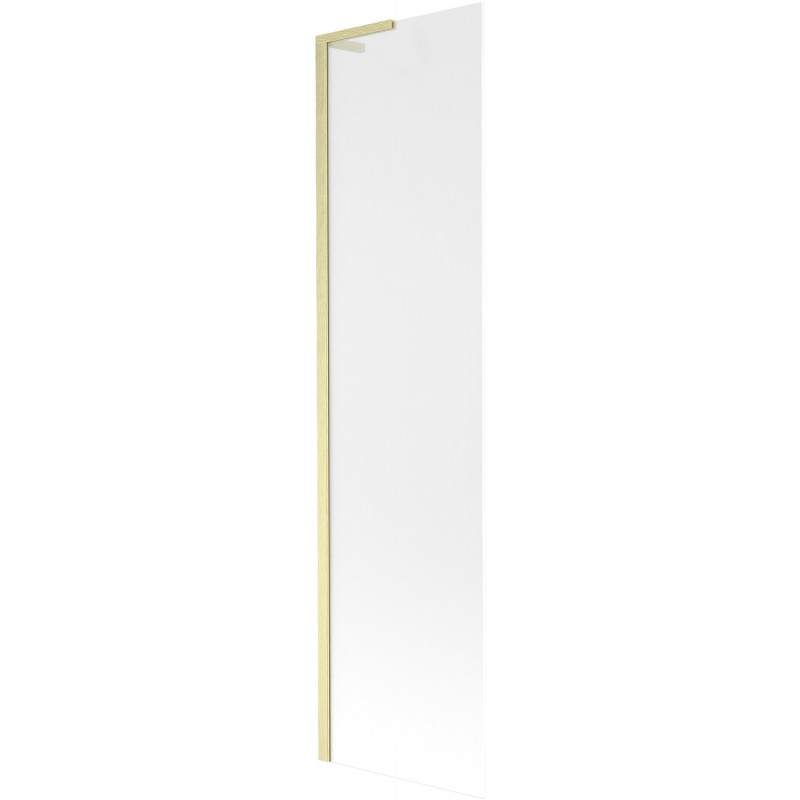 Mexen Next L paravan de cadă 1-fluture 50 x 150 cm, înghețat, auriu periat - 895-050-000-03-30-55