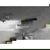 Mexen Next L paravan de cadă 1-fluture 50 x 150 cm, înghețat, auriu periat - 895-050-000-03-30-55