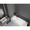 Mexen Next L paravan cadă unghiular 1-foaie 50 x 150 cm, mat, cupru periat - 895-050-000-03-30-65