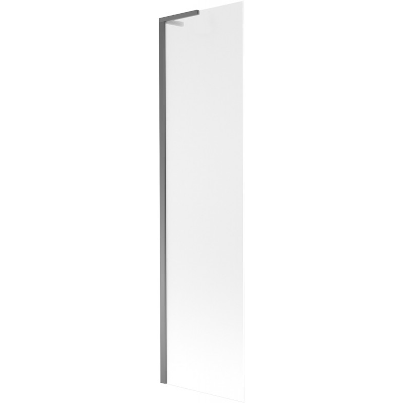 Mexen Next L fürdőkád paraván 1-szárnyú 50 x 150 cm, zúzott, gun metal - 895-050-000-03-30-95