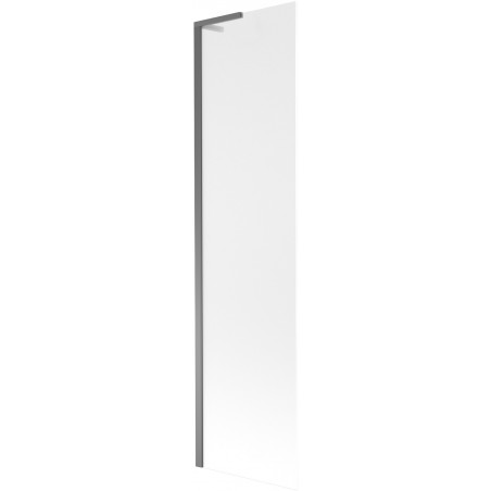 Mexen Next L fürdőkád paraván 1-szárnyú 50 x 150 cm, zúzott, gun metal - 895-050-000-03-30-95