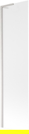 Mexen Next L paravan de cadă 1-canat 50 x 150 cm, mat, nichel periat - 895-050-000-03-30-97