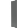 Mexen Next L paravan baie 1-panou 50 x 150 cm, grafit, crom - 895-050-000-03-40-01